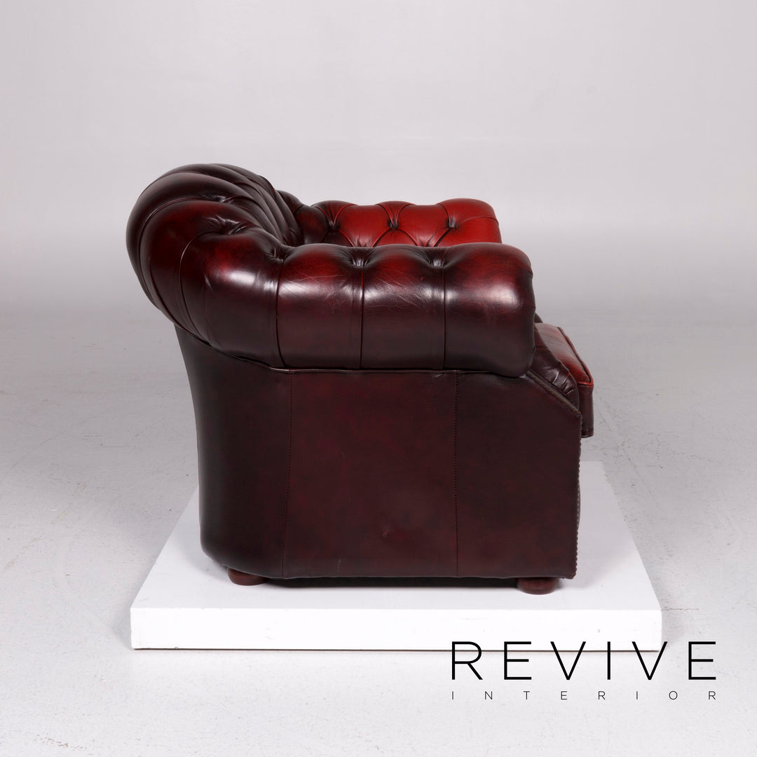 Centurion Leder Sessel Rot #11208