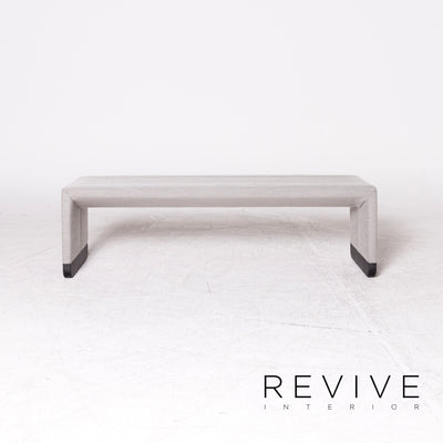 Cor Bridge Stoff Hocker Bank Grau Hockerbank Schemel #8791