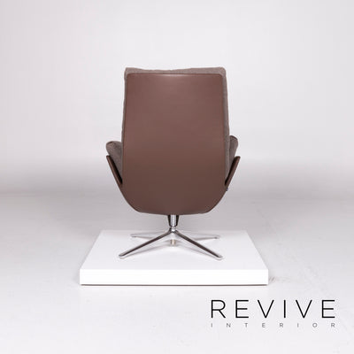 Cor CORDIA Stoff Lounge Sessel Braun Schlamm Kippfunktion Relaxfunktion Funktion #10891