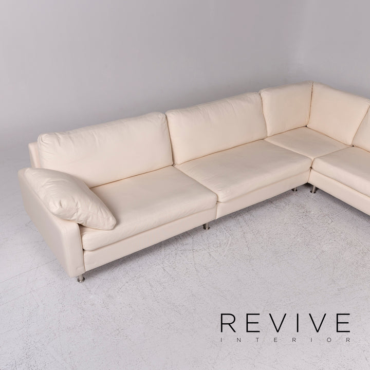 Cor Fabric Corner Sofa White Sofa Couch #9273