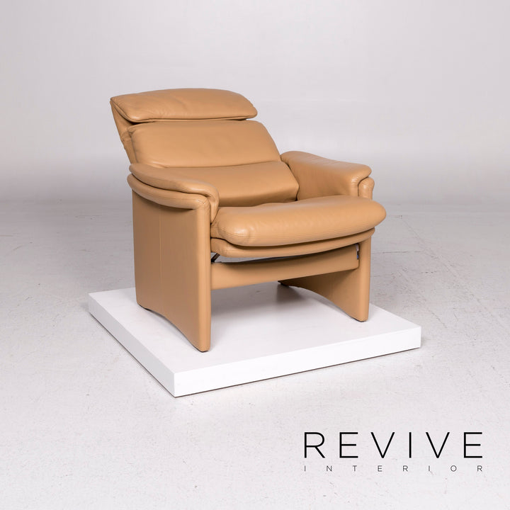Erpo leather armchair beige function relax function #11881