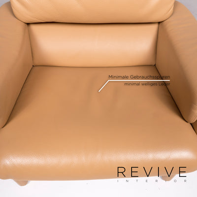Erpo Leder Sessel Beige Funktion Relaxfunktion #11881