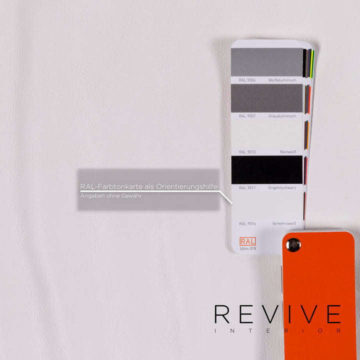 Ewald Schillig Brand Face Leder Ecksofa Weiß Sofa Funktion Elektrische Funktion Couch #10952