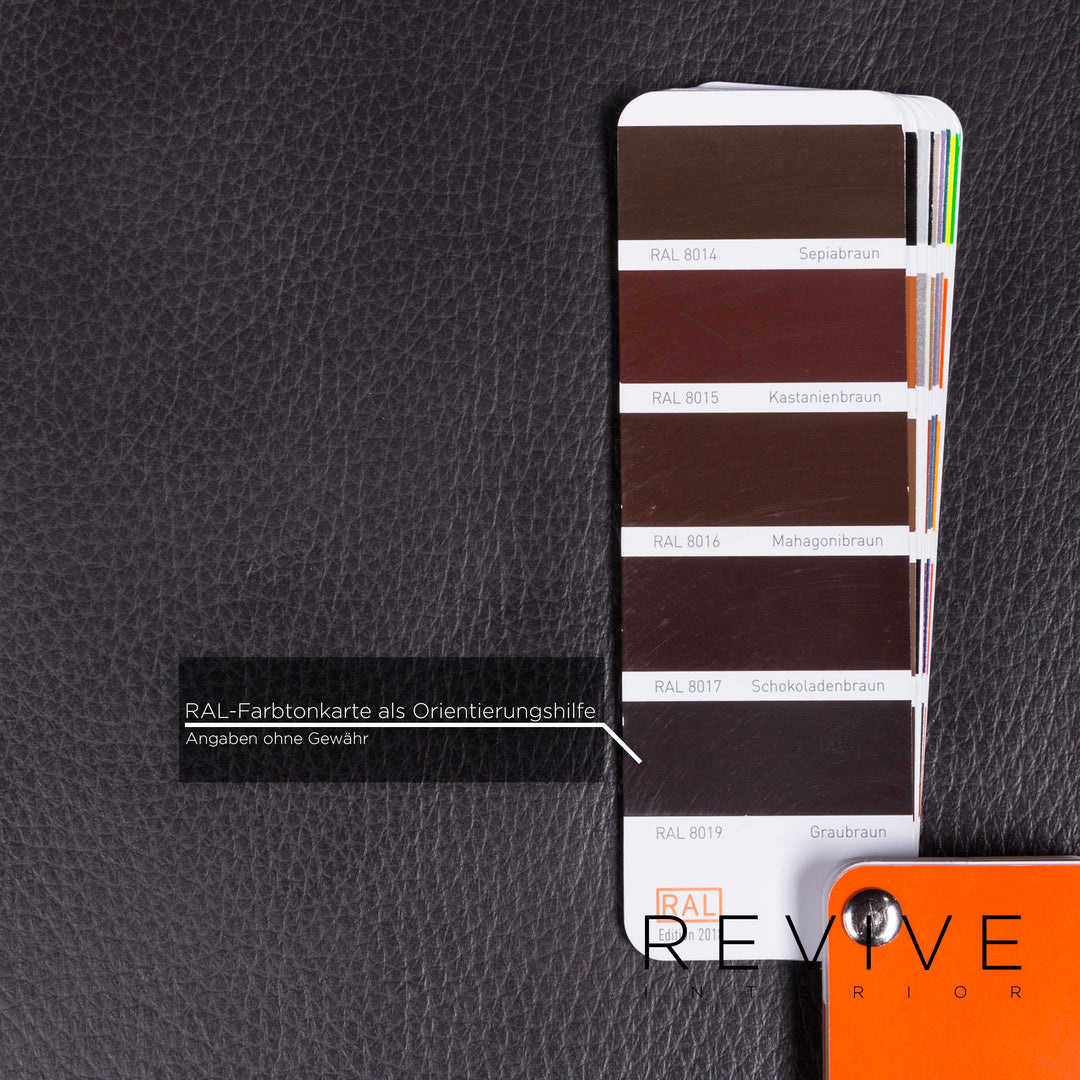 Ewald Schillig Leder Sessel Braun Dunkelbraun #11516