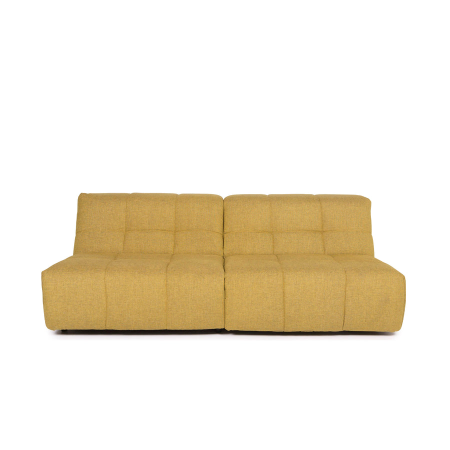 Ewald Schillig Scrabble Stoff Sofa Grün Dreisitzer Couch #10906