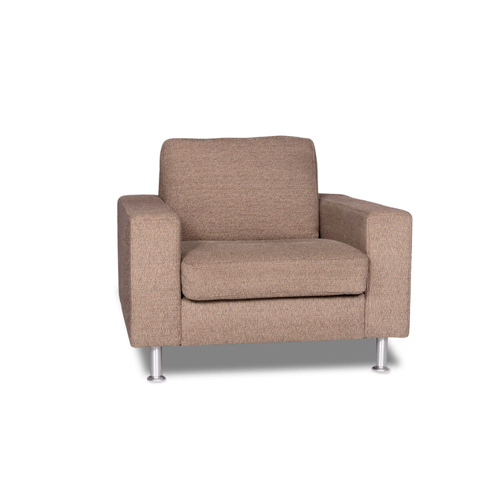 Ewald Schillig fabric armchair beige #10364