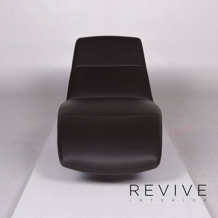 Ewald Schillig Braun Liege Leder #1136