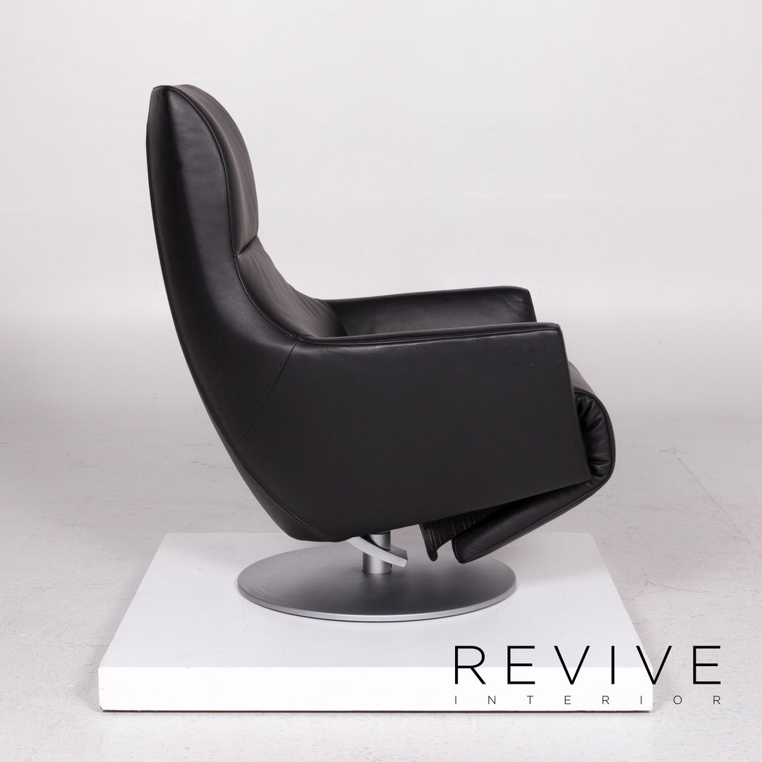 FSM leather armchair black incl. electr. Feature #11754