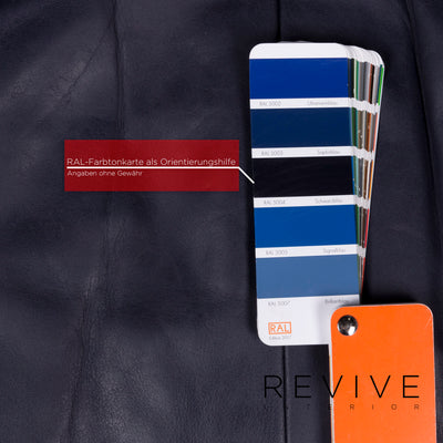 FSM Unus Leder Sessel Blau Dunkelblau Relaxfunktion Funktion #10639