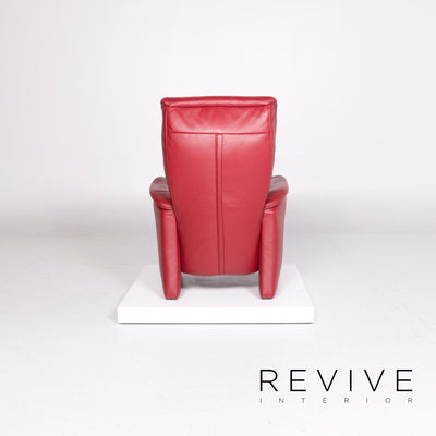 Himolla Leder Sessel Rot Relaxfunktion Funktion #11251