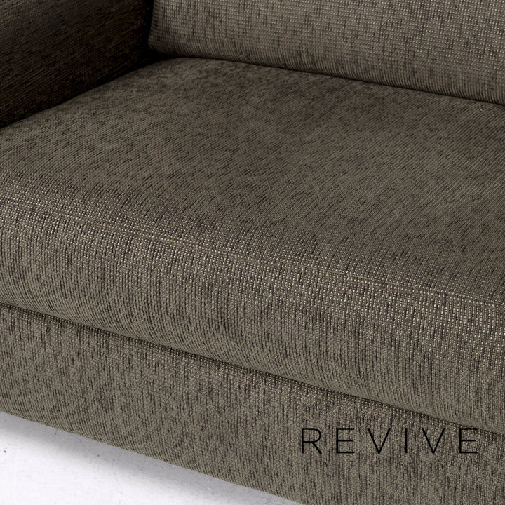 Himolla fabric corner sofa green sofa function couch #10962