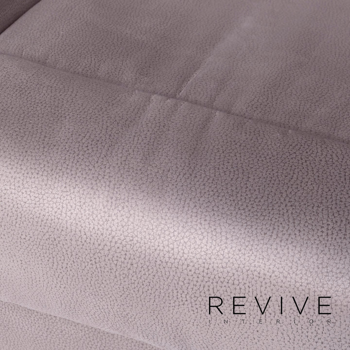 Hukla RV 81 Designer Stoff Sessel Garnitur Grau Stuhl Relax Funktion Aufstehhilfe Aufstehsessel #8558