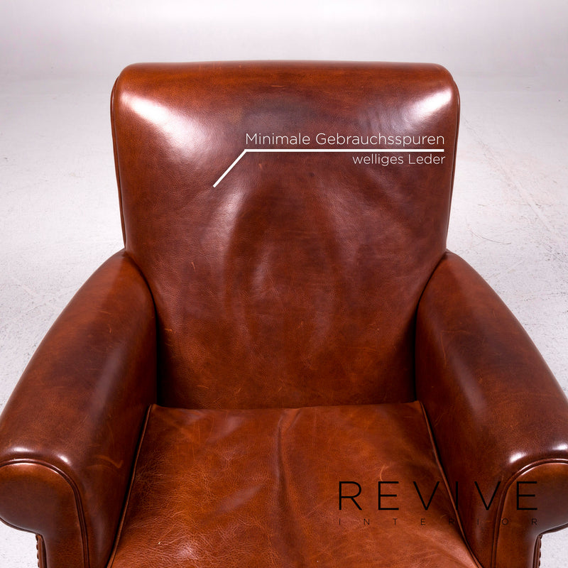 Baxter Charlotte Leder Sessel Braun 