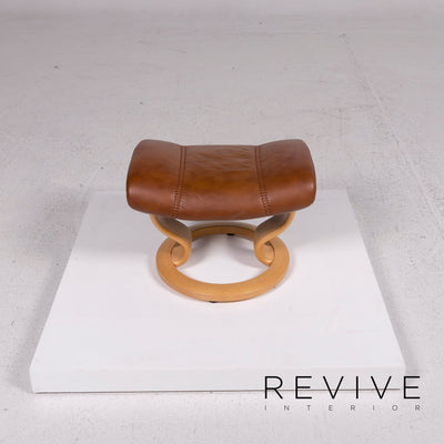 Stressless Consul Leder Sessel inkl. Hocker Braun Funktion Relaxfunktion #11886