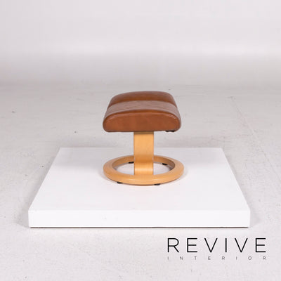 Stressless Consul Leder Sessel inkl. Hocker Braun Funktion Relaxfunktion #11886