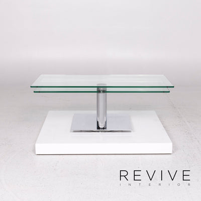 Ronald Schmitt K 620 Glas Couchtisch Silber Tisch #11976