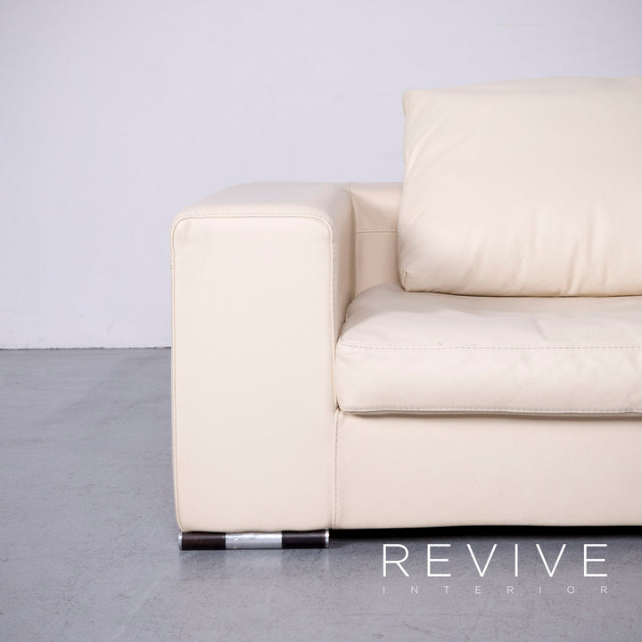 Who's Perfect Designer Leather Sofa Beige Corner Sofa Genuine Leather Couch #5980