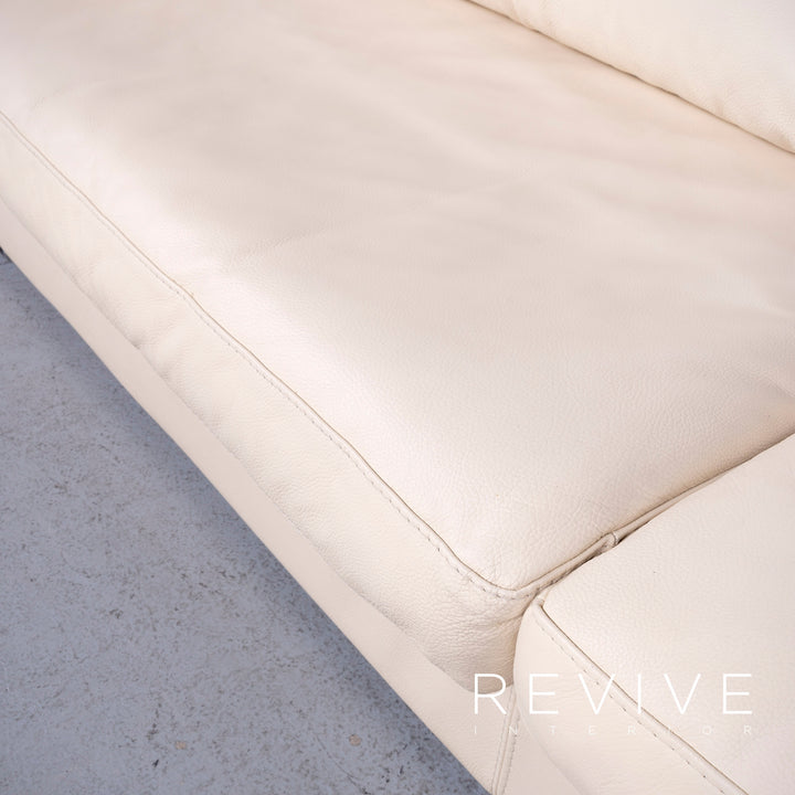 Who's Perfect Designer Leather Sofa Beige Corner Sofa Genuine Leather Couch #5980