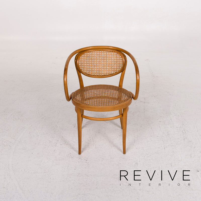 Thonet 210R Holz Rattan Stuhl 
