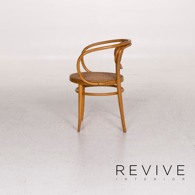 Thonet 210R Holz Rattan Stuhl #12435