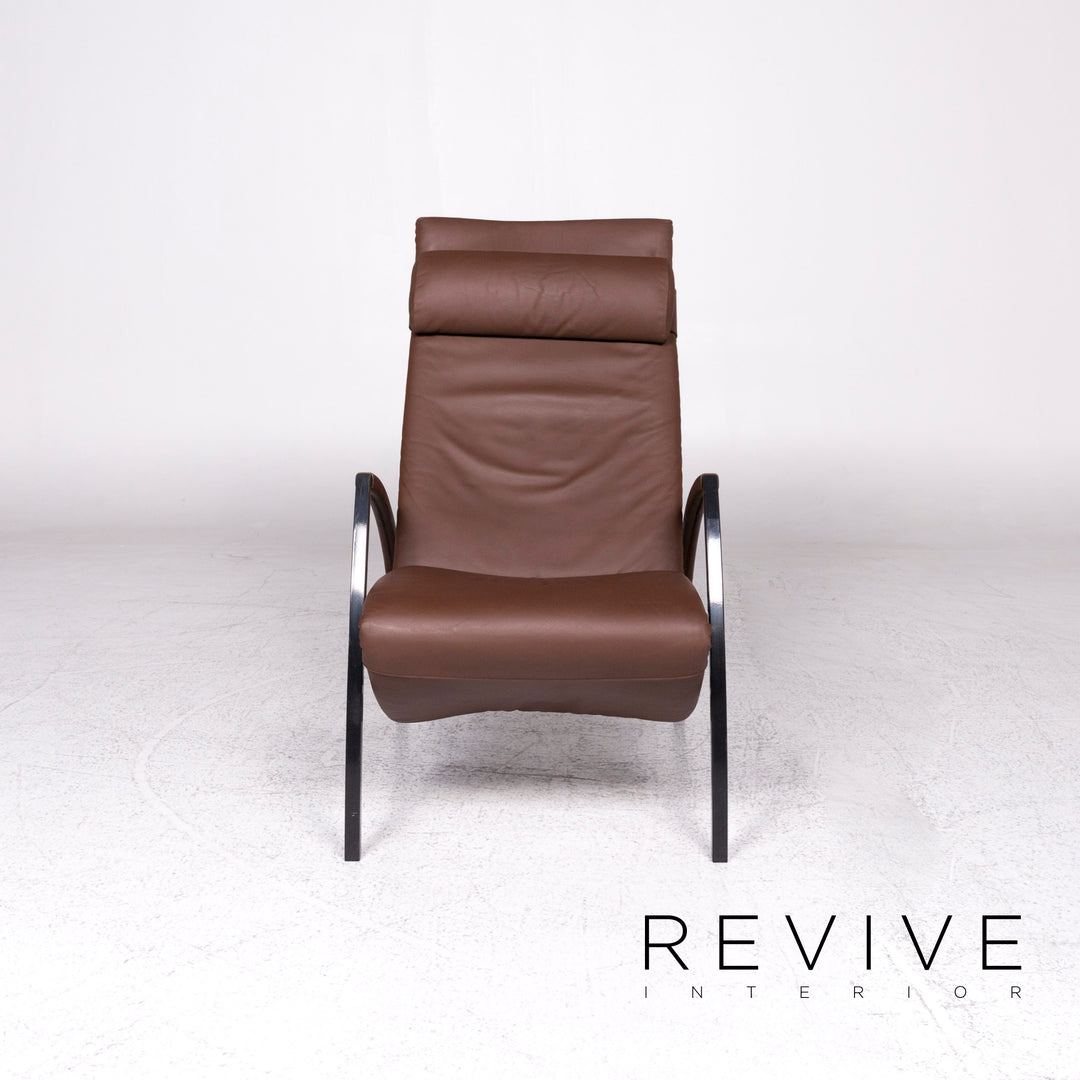 Interprofil Pax Leder Sessel Braun Relax Funktion #9529