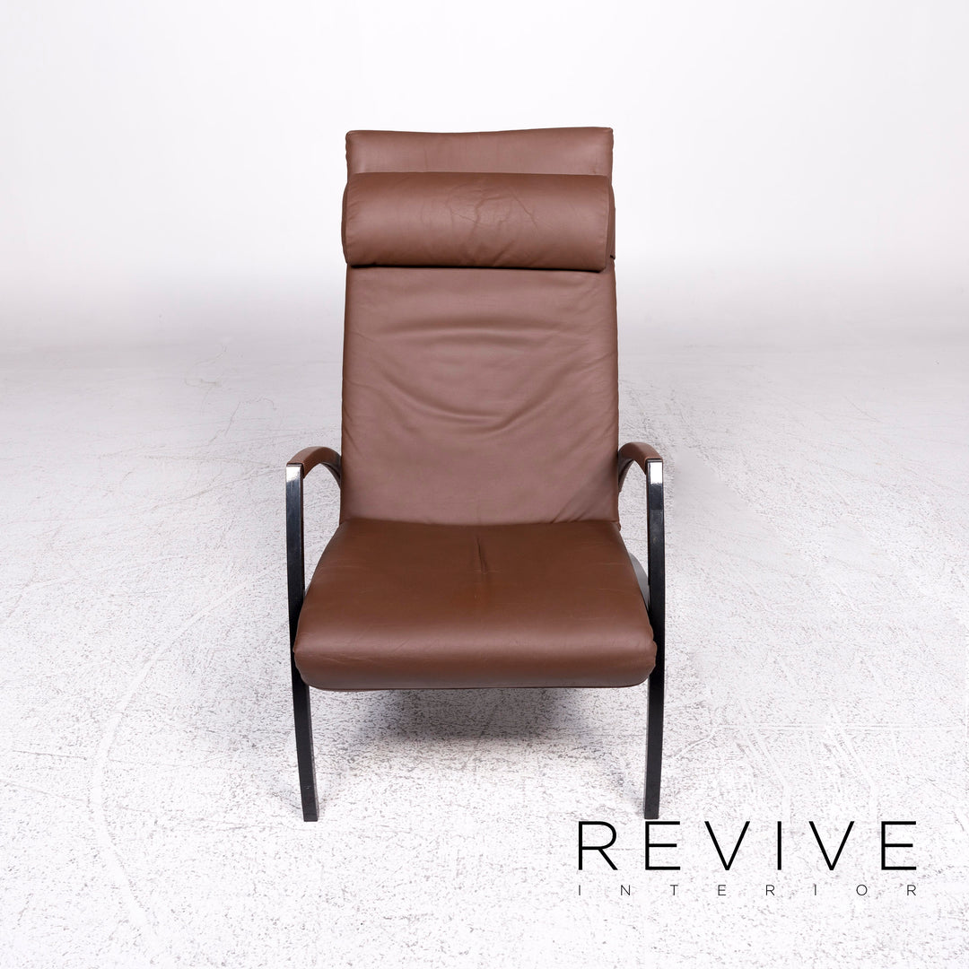 Interprofil Pax Leder Sessel Braun Relax Funktion #9529