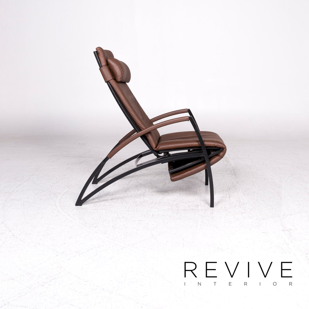 Interprofil Pax Leder Sessel Braun Relax Funktion #9529