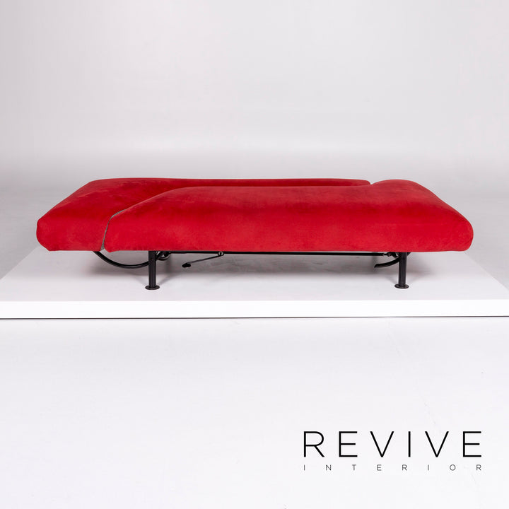 Interprofil fabric sofa red two-seater couch #10200