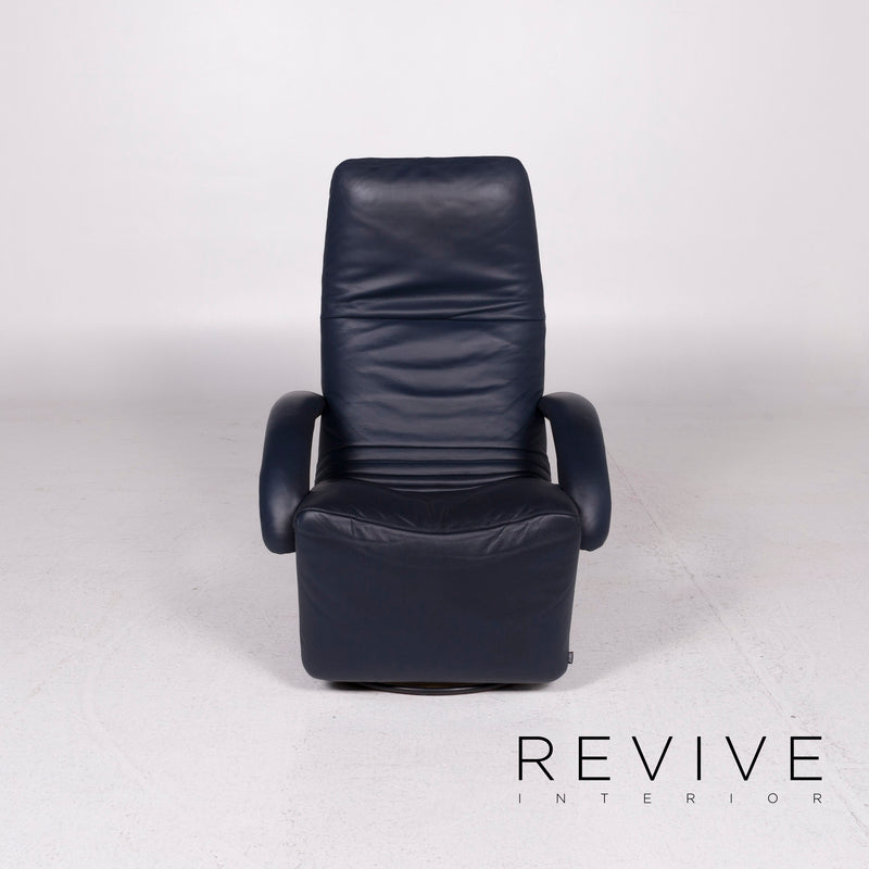 Jori Leder Sessel Blau Relaxfunktion Funktion 