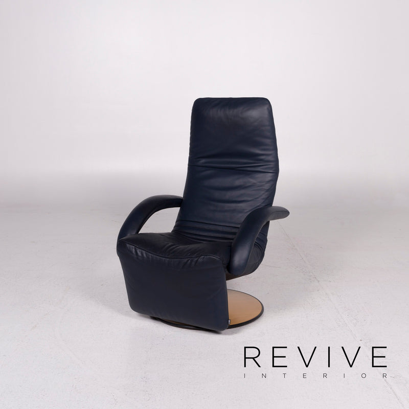 Jori Leder Sessel Blau Relaxfunktion Funktion 
