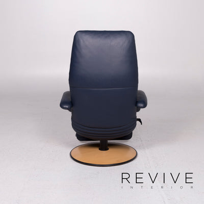 Jori Leder Sessel Blau Relaxfunktion Funktion #11822