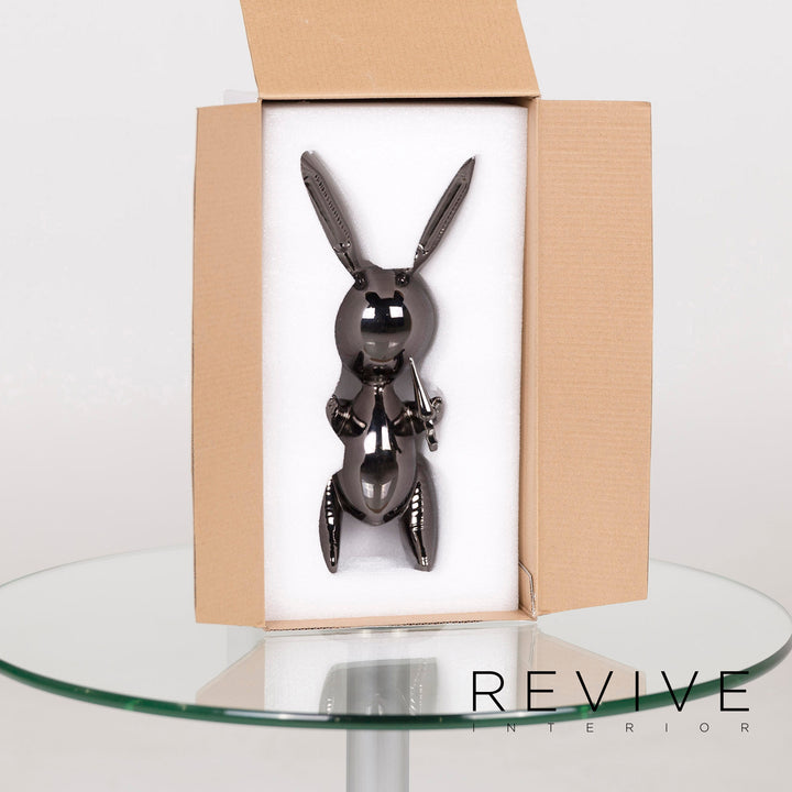 Jeff Koons Black Rabbit Limited Edition 348/500 Zinklegierung mit OVP und Zertifikat #10068