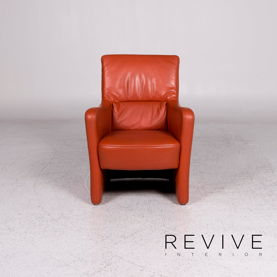 Koinor Leather Armchair Orange #9724