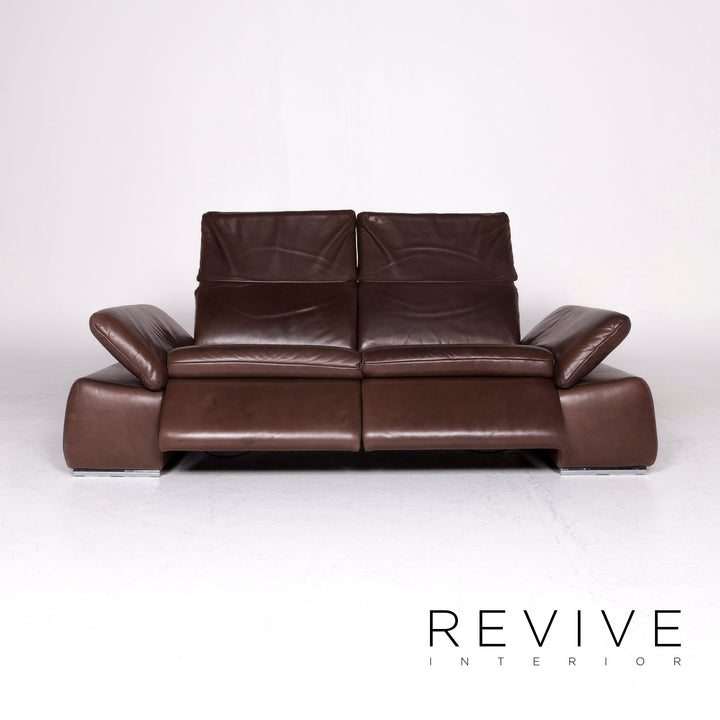 Koinor Kinley Ensemble de canapés en cuir design Marron Canapé deux places #8943