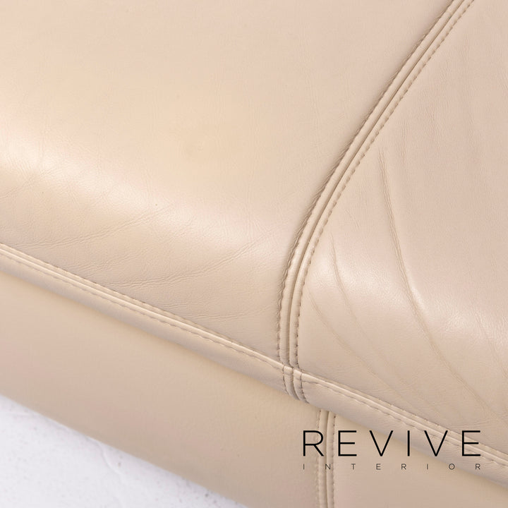 Koinor Rivoli designer leather sofa stool set genuine leather three-seater couch #8686