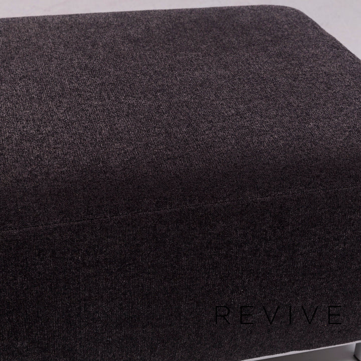 Koinor Volare Stoff Sofa Garnitur 1x Zweisitzer 1x Hocker #11695