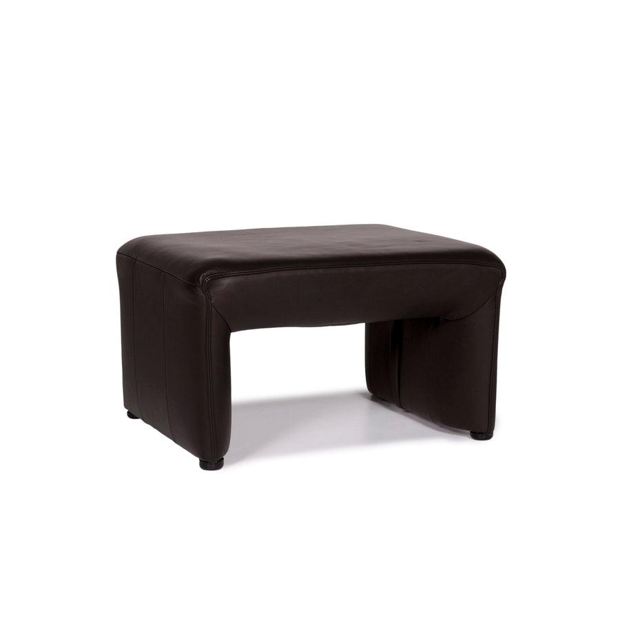 Laauser Flair leather stool brown stool #10575