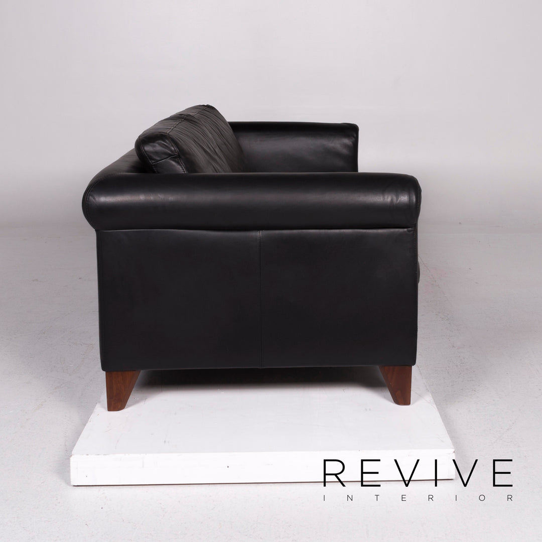 Machalke Amadeo Leather Sofa Dark Brown Two Seater #11759