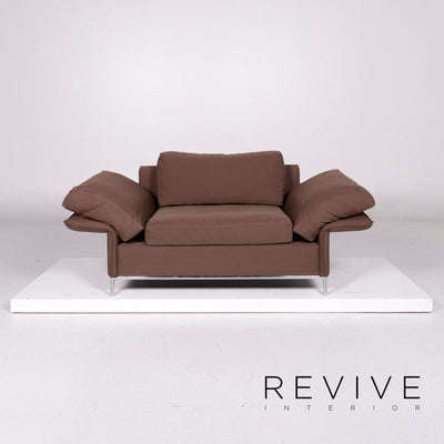 Machalke Loveseat Stoff Sessel Braun #11147