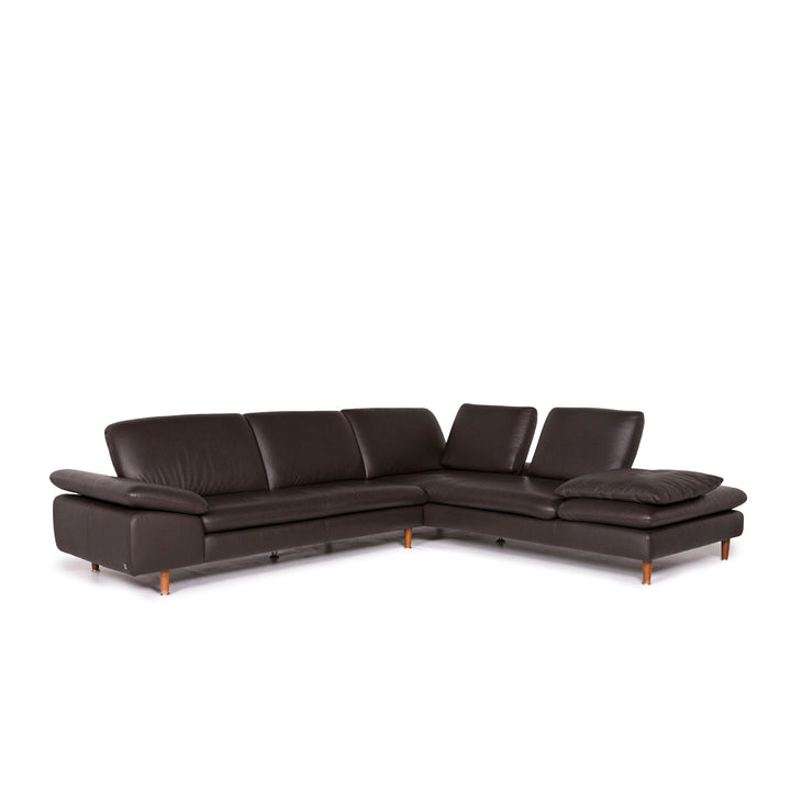 Willi Schillig Loop Leder Ecksofa Braun Sofa Funktion Couch #11982