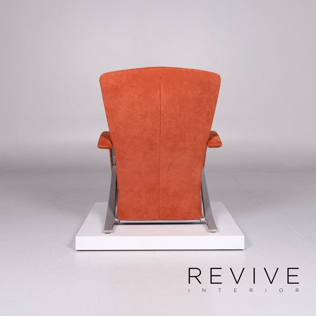 Rolf Benz 3100 Stoff Sessel Orange Relaxfunktion Funktion #10630