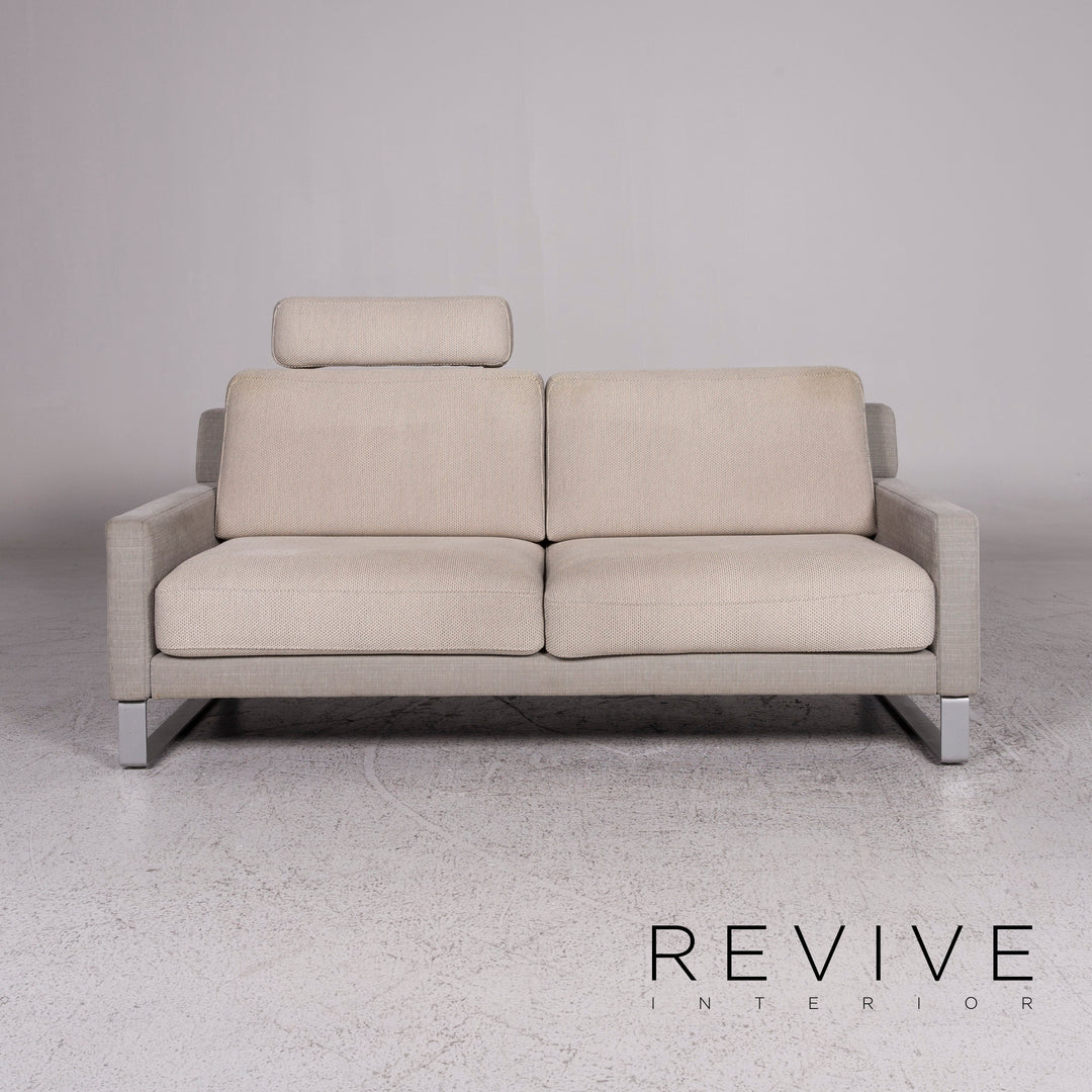 Rolf Benz Ego Sofa Garnitur Grau 1x Dreisitzer 1x Zweisitzer Couch #9904