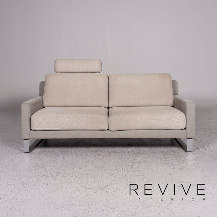 Rolf Benz Ego Sofa Garnitur Grau 1x Dreisitzer 1x Zweisitzer Couch #9904