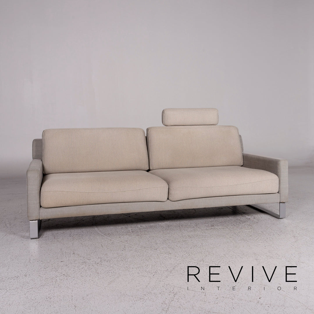 Rolf Benz Ego Sofa Garnitur Grau 1x Dreisitzer 1x Zweisitzer Couch #9904