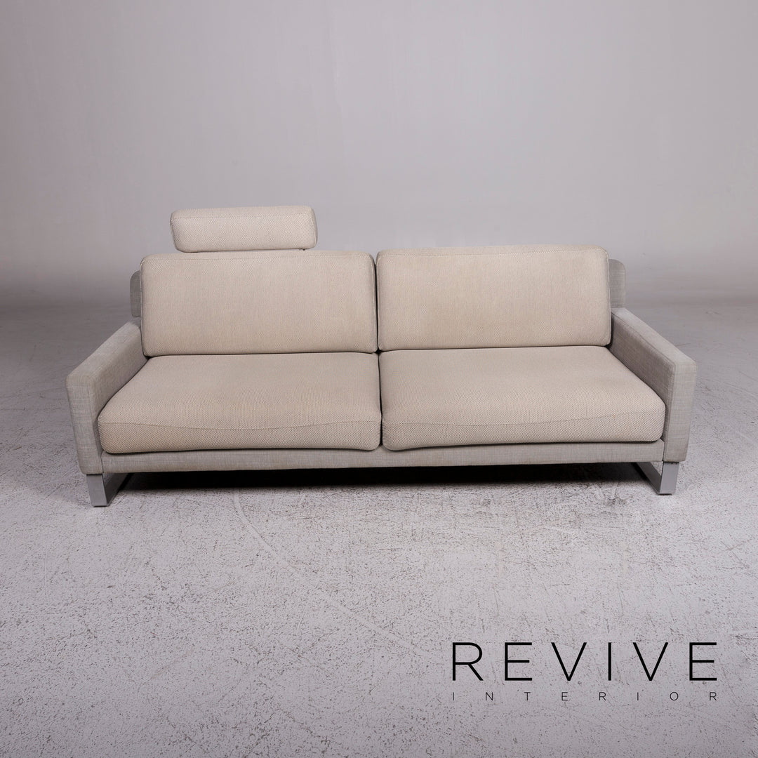 Rolf Benz Ego Sofa Garnitur Grau 1x Dreisitzer 1x Zweisitzer Couch #9904