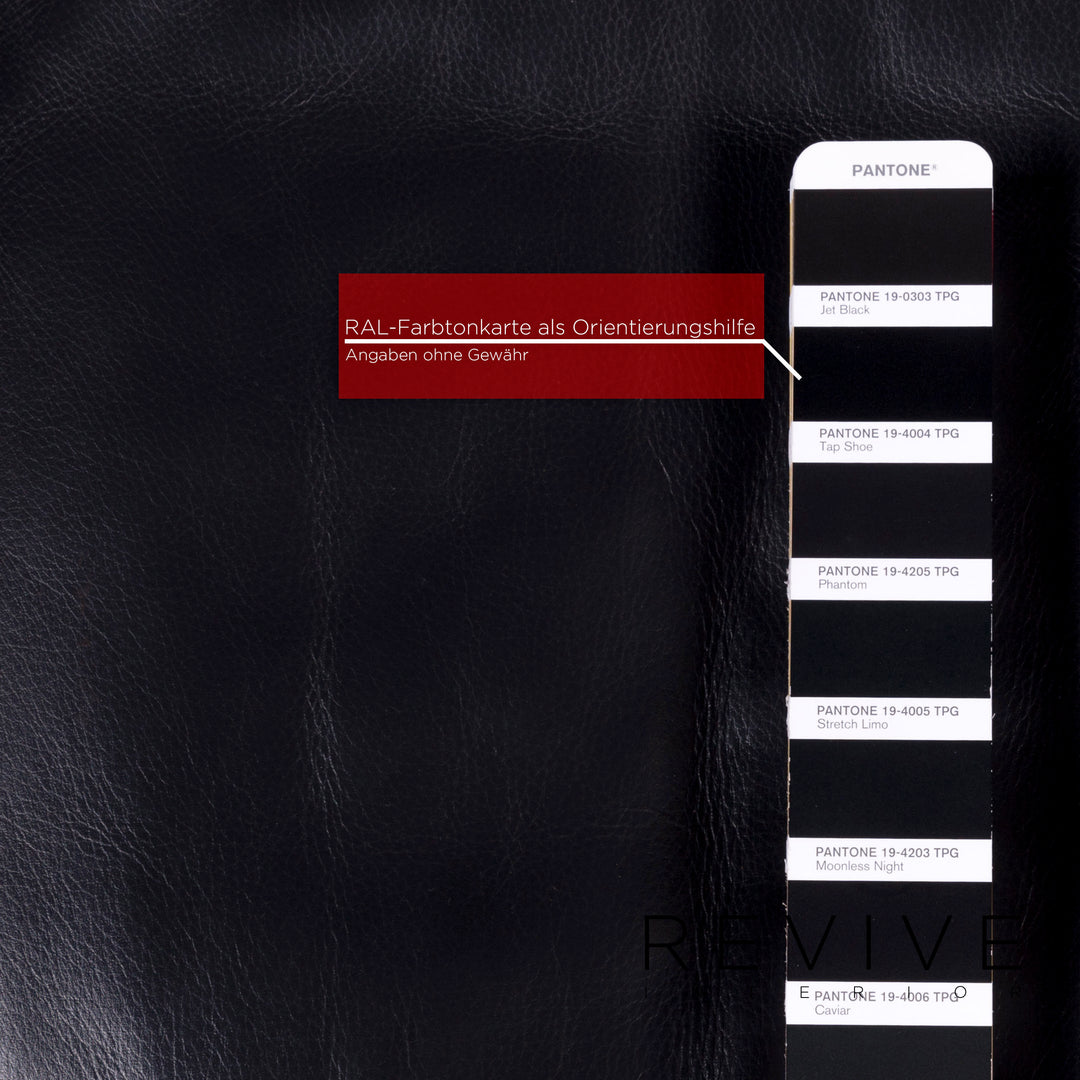 Rolf Benz Leather Armchair Black #11663