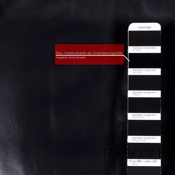 Rolf Benz Leather Armchair Black #11663