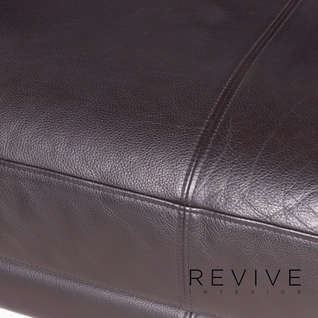 Rolf Benz SENTO Designer Leder Ecksofa Braun Echtleder Sofa Couch #8395