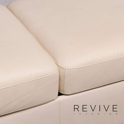 Stressless Arion Leder Hocker Beige #9540