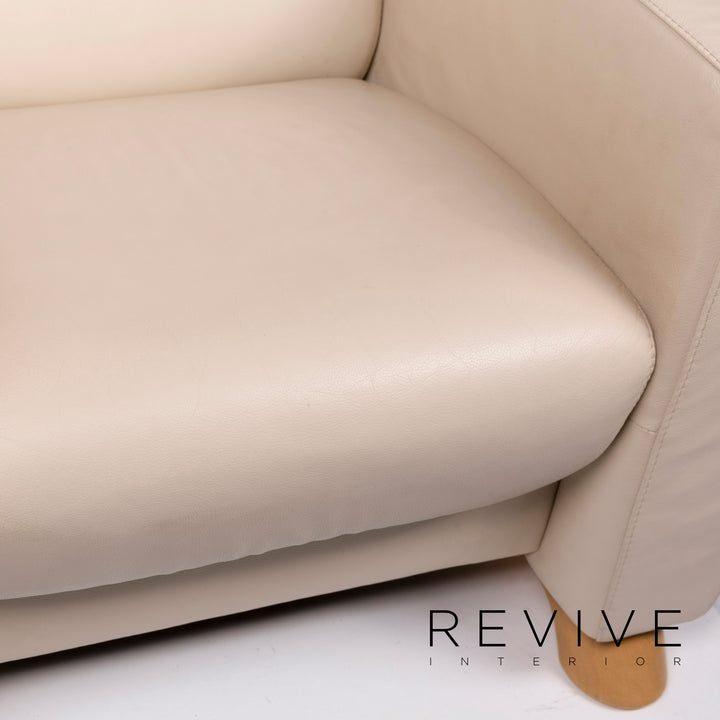 Stressless Arion Leder Sessel Creme Funktion Relaxfunktion #10920